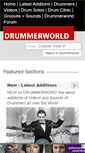 Mobile Screenshot of drummerworld.com